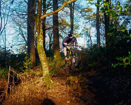 Start der MTB-Bundes-Nachwuchssichtung U15 + U17 in Bad Orb (20.01.2018)