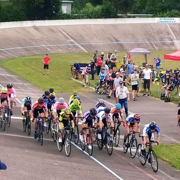 Bahnradrennen in Linkenheim erfolgreich