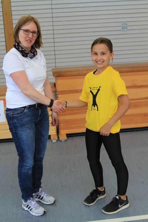 Handstand-Cup-Siegerin Lena Streit (RMSV Orsingen)