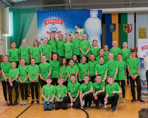 TeilnehmerInnen des BW-Cups 2018 der Altersklassen U11/U13 und U15