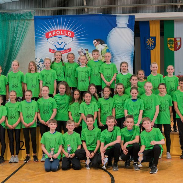 TeilnehmerInnen des BW-Cups 2018 der Altersklassen U11/U13 und U15