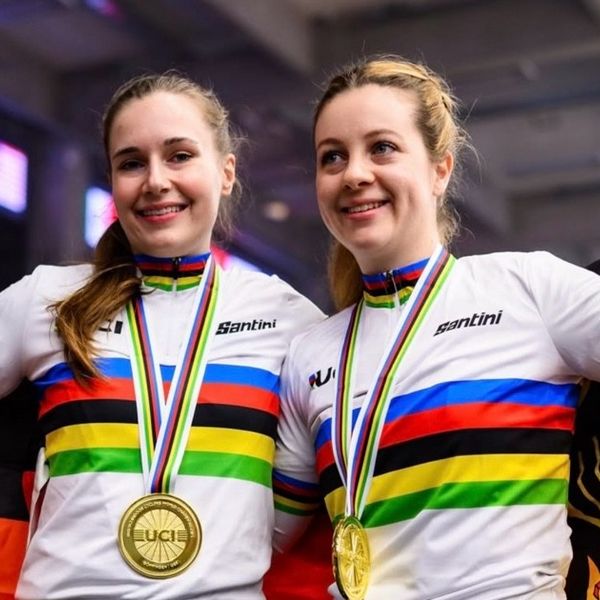 Danielle Holzer und Judith Wolf - Weltmeisterinnen im Radball