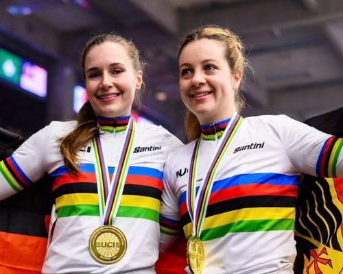 Danielle Holzer und Judith Wolf - Weltmeisterinnen im Radball