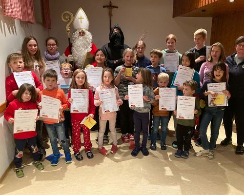 Verleihung des deutschen Radsportabzeichen im RSV Edelweiß Kartung e.V.