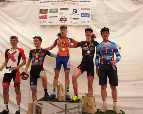 Mountainbike - Glückwunsch an Lennart Krayer zum Meistertitel U19 